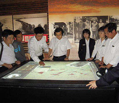 企业数字多媒体展厅有哪些类型的互动展示？