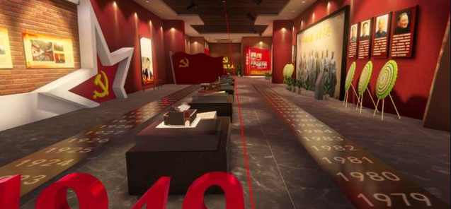 党建展厅有哪些重要部分？