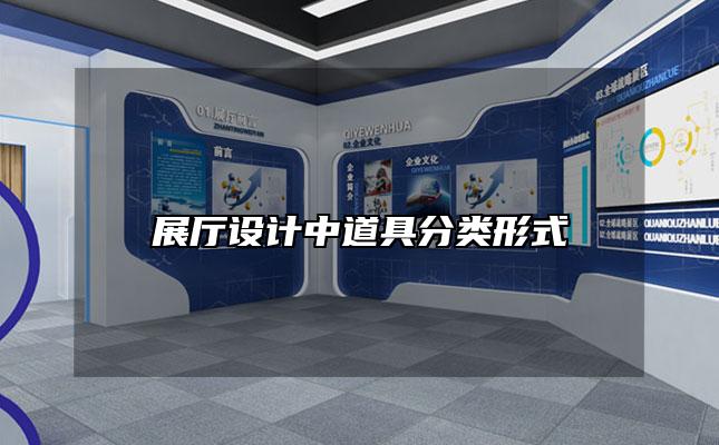 展厅设计中道具分类形式