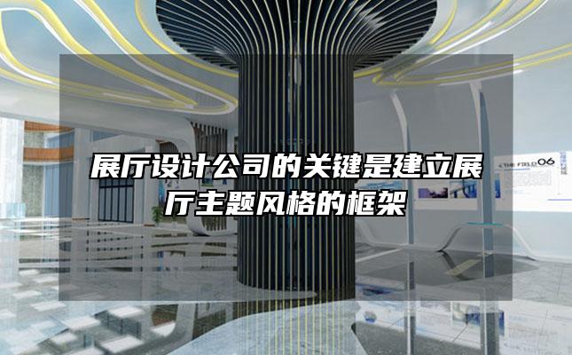 展厅设计公司的关键是建立展厅主题风格的框架