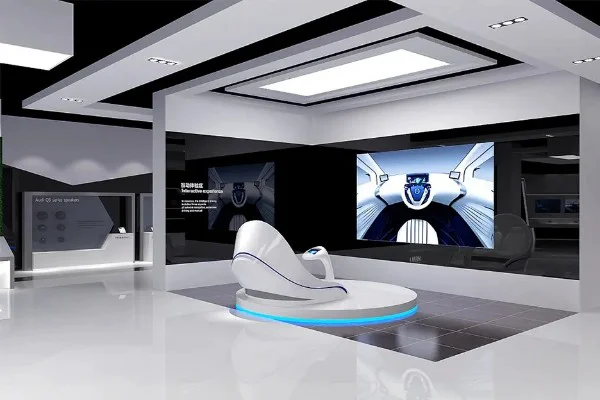 体育组织跨境电商展厅设计装修