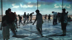 多媒体地面互动生态体验区系统