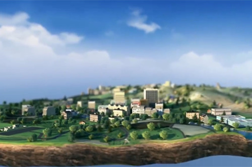 生活用水饮用水净化三维工业动画