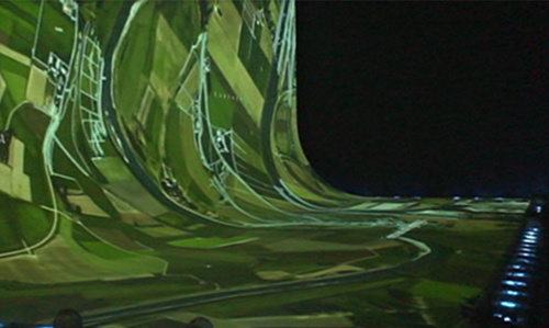 魔毯地面互动投影效果演示