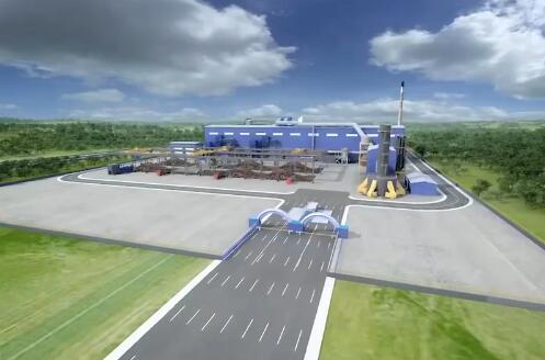 钢铁工厂三维动画模拟演示制作