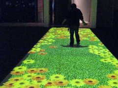 地面互动投影系统有哪些场景形式？