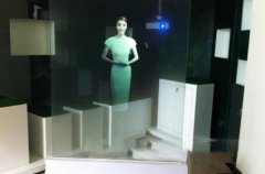 商场展览上的虚拟主持人是怎么做的