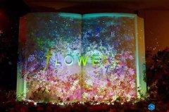 光影互动樱花展览以及趋势设计欣赏