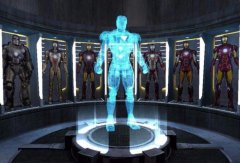 空气三维全息投影技术的交互演示