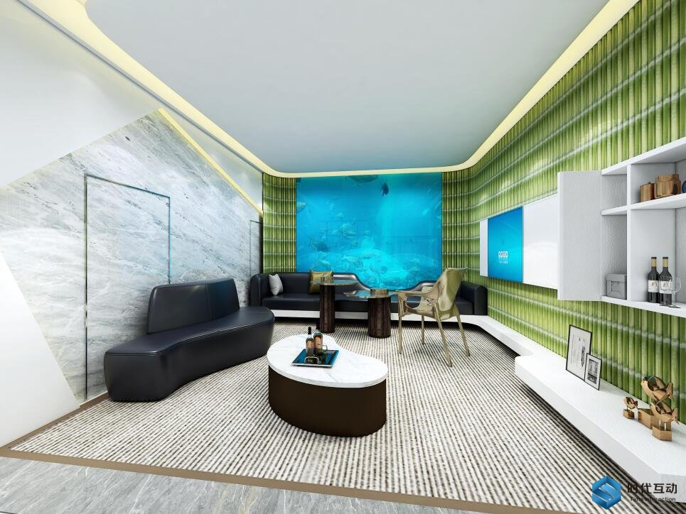 昆山绿色环保企业展厅设计案例