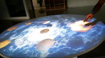 互动投影系统在哪里可以见到？