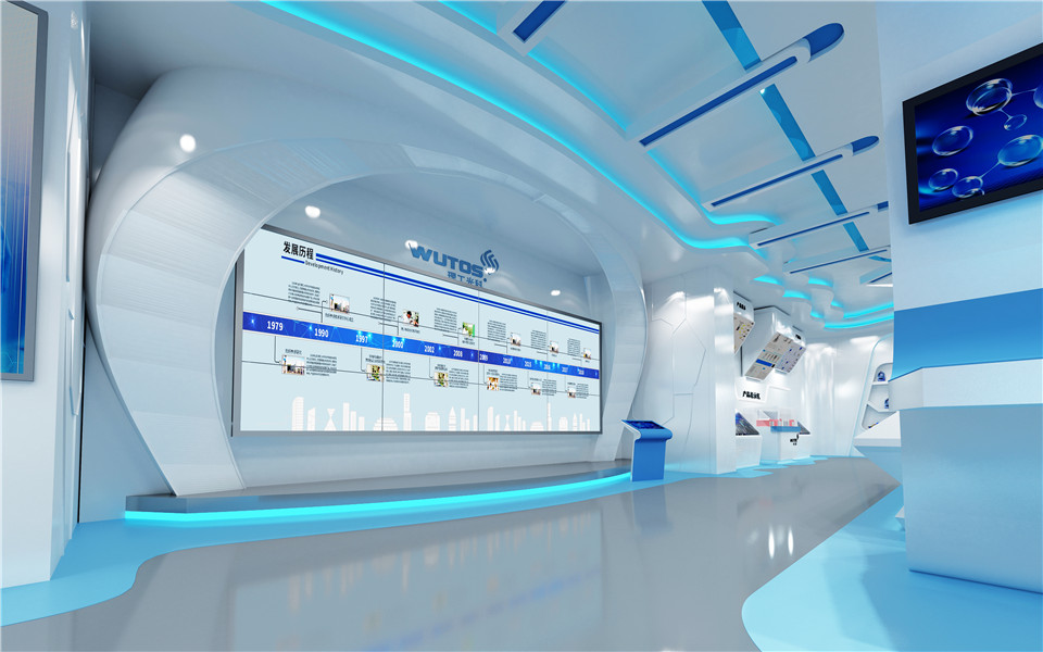 常州智能科技企业展厅设计案例