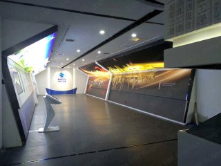 企业文化展厅就是这样设计的。
