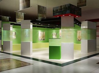 如何在展厅设计一个完美的展台