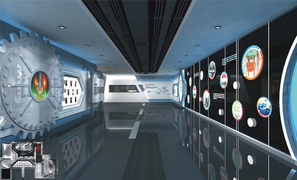 机械集团公司企业展厅设计方案