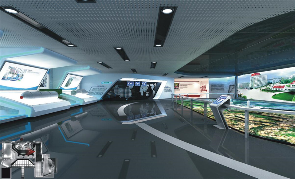 机械集团公司企业展厅设计方案