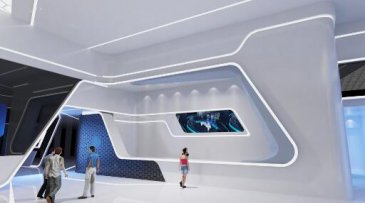 数字多媒体企业展厅的新模式