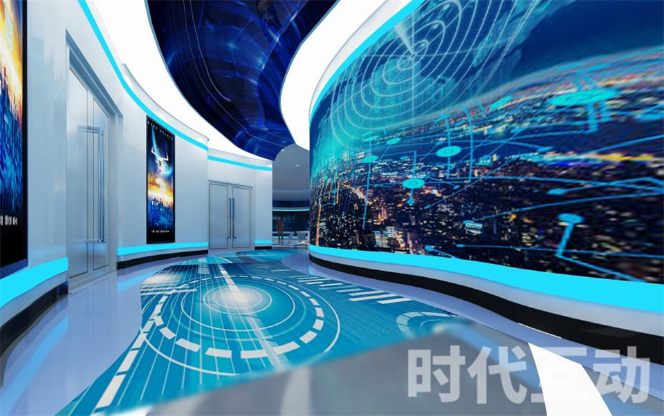 风机股份展厅设计效果图案例