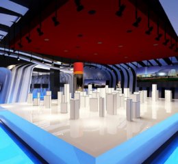 现代科技馆展厅是如何设计的