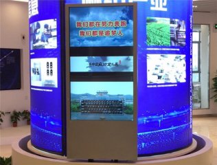 滁州展厅互动滑轨显示屏