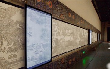 湖州互动透明滑轨屏