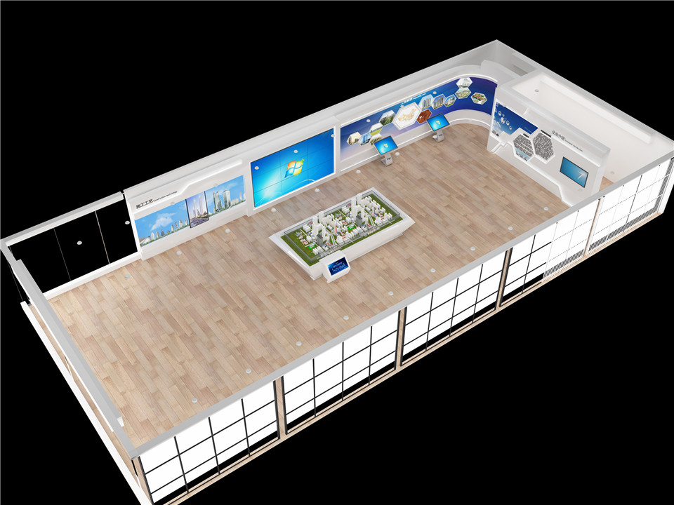 浙江信息科技企业展厅设计