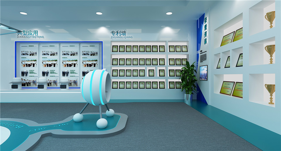 迅芯多媒体企业展厅设计