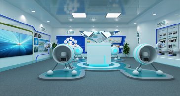 迅芯多媒体企业展厅设计