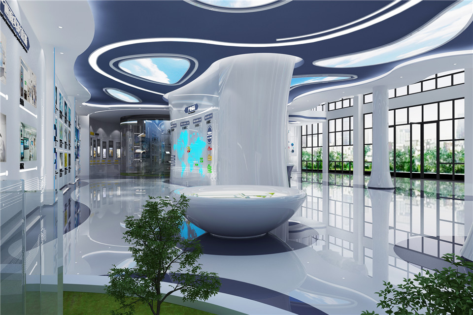 瑞升华科技展馆展厅设计
