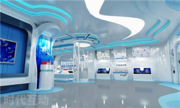 潜山科技展厅设计施工
