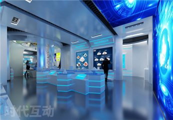 温岭多媒体展厅施工