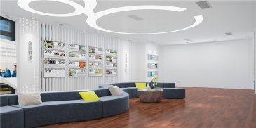 电子自动化企业展厅设计方案