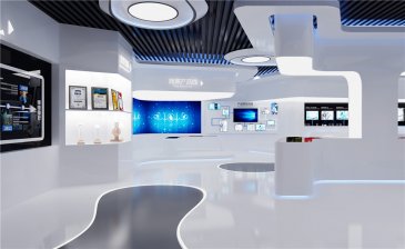 智慧医疗器械展厅设计效果图