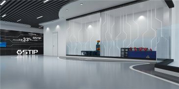 工业机器人智能展厅设计图