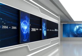 深圳互动透明滑轨屏