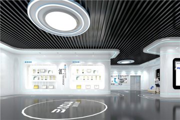互联网科技感展厅设计