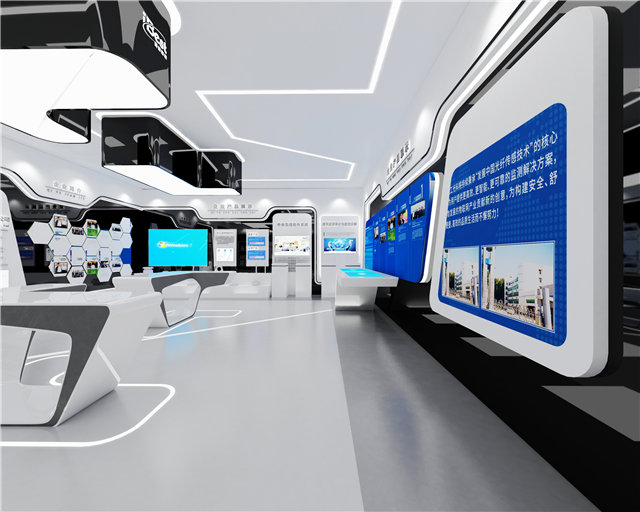 3D打印科技感展厅设计