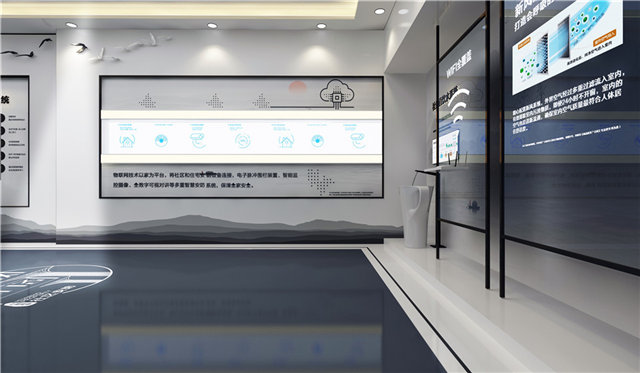 涂料工业展厅设计