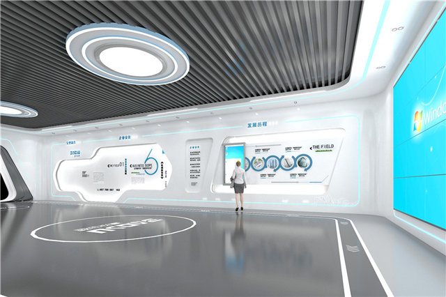 服装科技型展厅设计