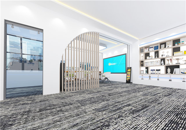 婚纱礼服企业展厅设计装修