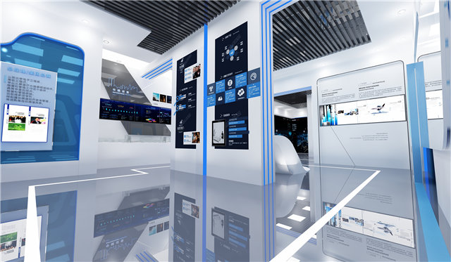 糖果科技感展厅设计