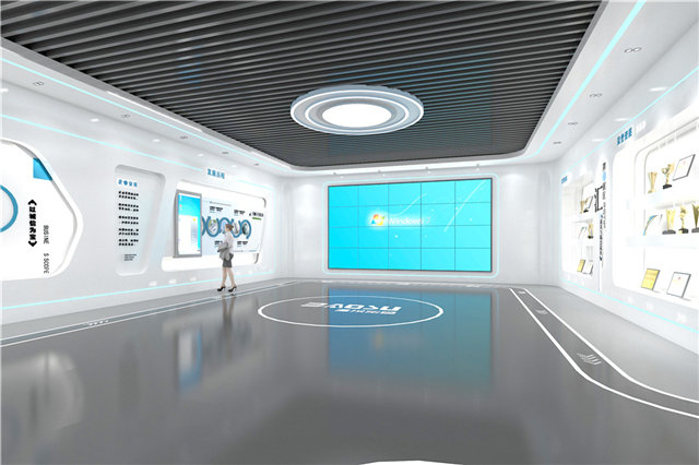 传感器科技感展厅设计