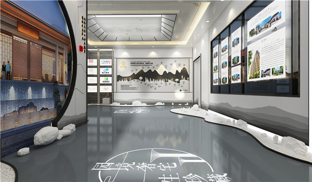 眼镜公司展厅设计