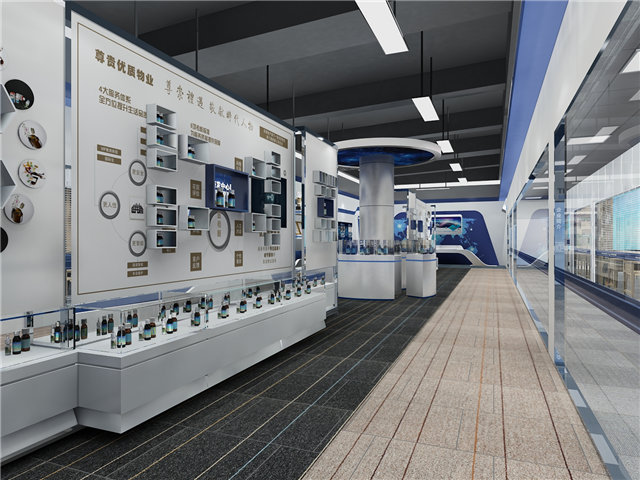 防疫物资品牌展厅设计