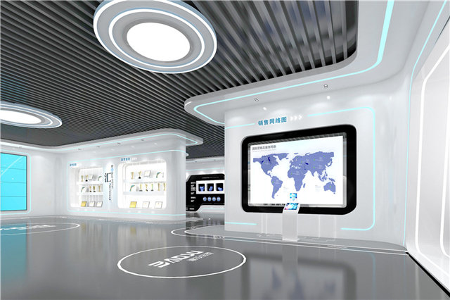 工程机械展厅装修设计