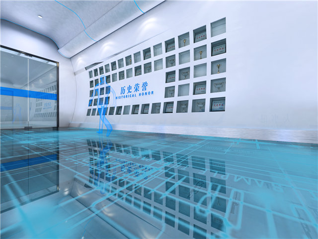 石材科技感展厅设计