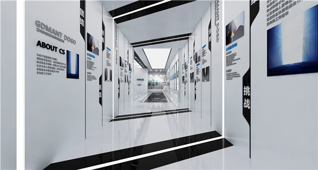 纱线展厅展示设计