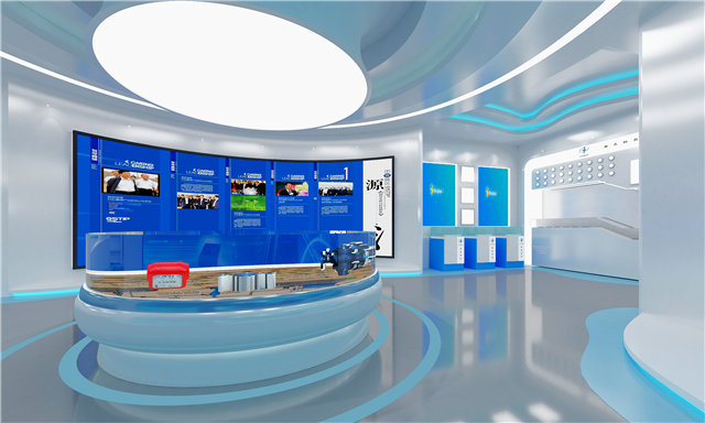 印刷企业展厅设计装修