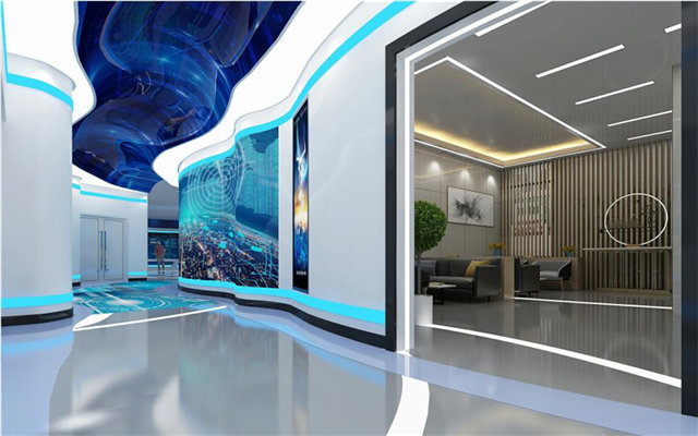 医疗用品智能展厅设计