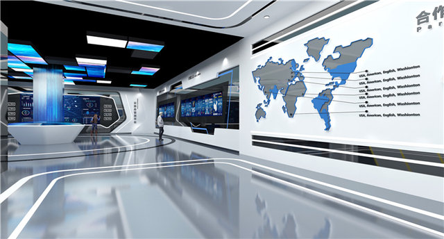 管材管道科技感展厅设计